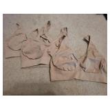 (3) Sz L Shear Shapewear Bras