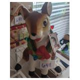 NEW Mr. Christmas Nostalgic Ceramic Reindeer