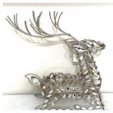 August & Leo Jeweled Reindeer 9"