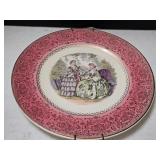 1940s-50s Imperial Salem China Service Plate f