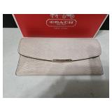 Coach Madison Textured Leather Envelope Wallet