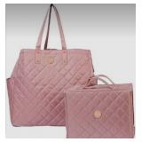 NWT Joy Mangano Quilted Better Beauty Case and