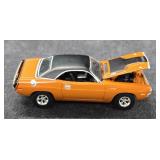 Orange 1970 Dodge Challenger Diecast Model Car