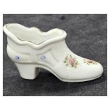 1945-1952 Mini Hand Painted Porcelain Shoe