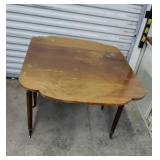 35"x21" x29" Antique Wooden Drop-leaf Table with