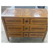 48"x23"x35"VTG Louis XVI Style Wooden Chest