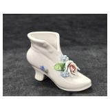 1950s-60s German Hand Painted Porcelain Shoe