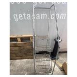 16"X68"Safety Ladder with expanded Metal