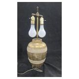 Antique Barrel-Style Ceramic or Pottery Accent