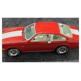 Red 1/64 Scale Diecast Model of a 1972 Chevrolet