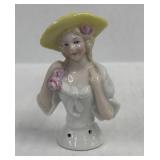 Early 20th Century Antique Porcelain Half Doll,
