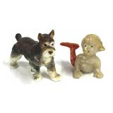 VTG Porcelain Schnauzer Scottish Doggie Puppy