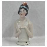 2.5" 1920s German Porcelain Half Doll