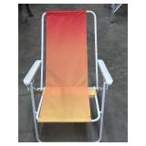 NWT (1) Beach Wave Chair Orange