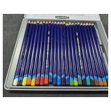 (2) Cigar Boxes & (23) Derwent Inktense Colored