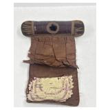 ANTIQUE SEWING KIT ROLL