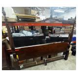 King Size Carved Wooden Bed Post W Traditional