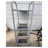 18"x57" Steel Rolling Safety Ladder
