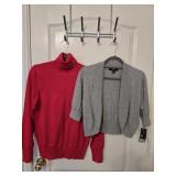 (2) NWOT Med Red Sweater & (1) NWT Sz XL Mossimo