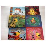 (6) Kids Paperback Books By ; David Kirk