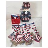 11" Home Interiors Metal Patriotic Uncle Sam