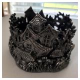 Homeworx By Harry Slatkin Blk and Siver Haunted