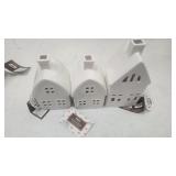 (2) 3.5"ï¿½6.5 & (1) 7.5"ï¿½4" white Porcelain  LED