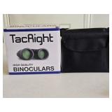 NIB TacRight Binoculars w/Case