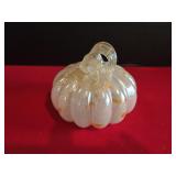 NWT Mouth-blown Art Glass Pumpkin Figurine