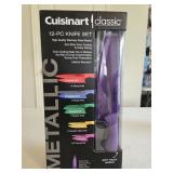 NIB Cuisinart 12PC Metallic Knife Set