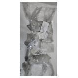 NIB (2) 13" Whitewashed Standing Deer Decor