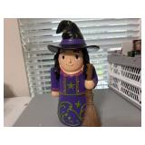 NIB (1) 16"  Lit Halloween Resin Figurine