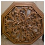 Mirrored Back Wooden Panel