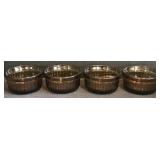 (4) Ribbed Ramekins