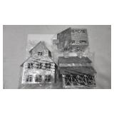 NEW (5pc) Metal Emyrn Farm House Village