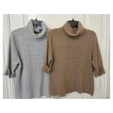 (1) Large & (1) XL Short Sleeve Sweaters