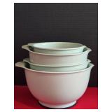 (4) Rubber Bottom Mixing Bowls