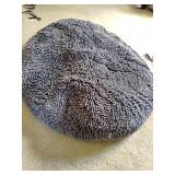 Grey fold out Dog Bed 32" diameter