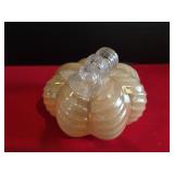 NEW Handcrafted Amber-tinted Blown Glass