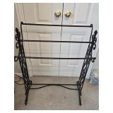 Wrought Iron Quilt Rack