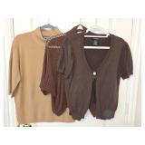 (1) Large &  (1) Xl Shrugs & (1) XL Camel C