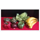 Faux Vegetables & Fruit