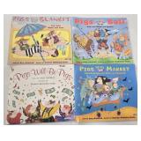(4) Amy Axelrod Fun Pig Books
