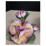 Vintage Italian Capodimonte Porcelain Floral