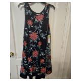 NWT Sz PL Robbie Bee Sleeveless Dress