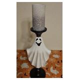 NIB Halloween Ghost Figural Candle Pillar with