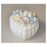 Ardalt Heart Shaped Porcelain Trinket Box