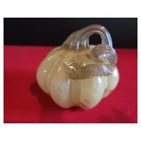 NEW Hand-blown Glass Pumpkin featuring an