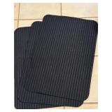 (3) Ribbed Floor Mats 23.5"x16ï¿½