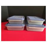 (2) Tucker 8.5 Cup & (2) 5 Cup Plastic